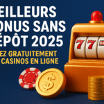 Meilleurs bonus sans dépôt 2025
