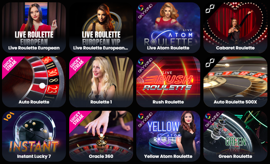 Jeux live sur Cosmobet