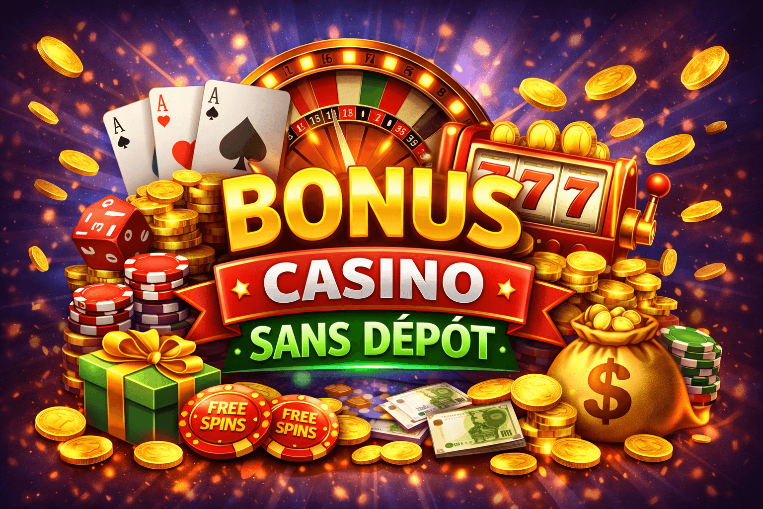 Bonus casino sans dépôt
