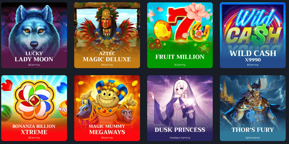 Les meilleures machines à sous sur le casino en ligne HunnyPlay