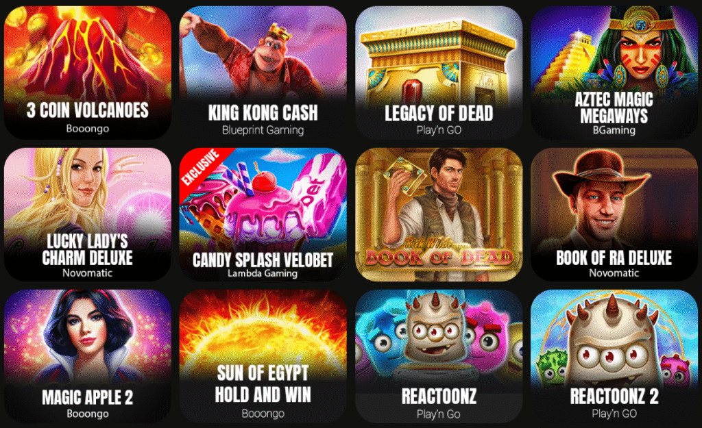 Velobet Machines à sous casino en ligne