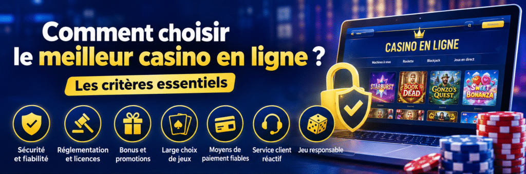 Comment choisir un casino en ligne fiable ?