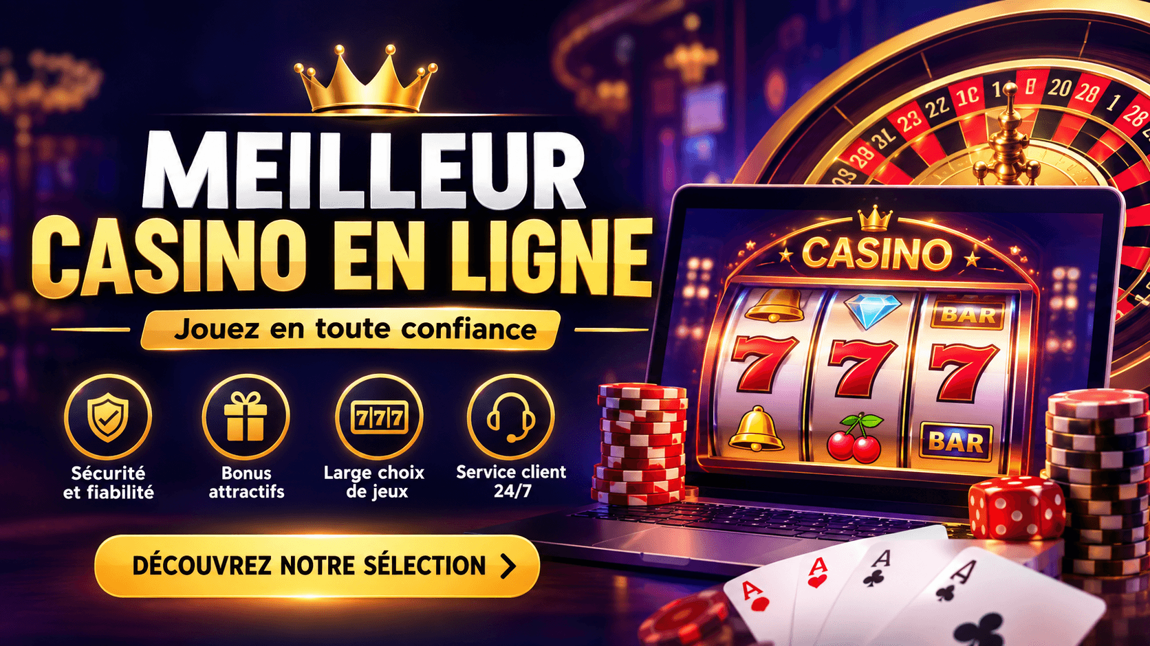 Meilleur casino en ligne 2026